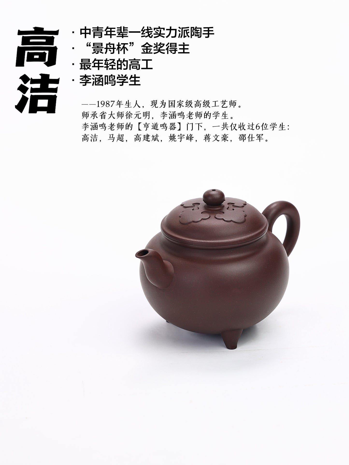 中青輩實力派 紫泥 大彬如意